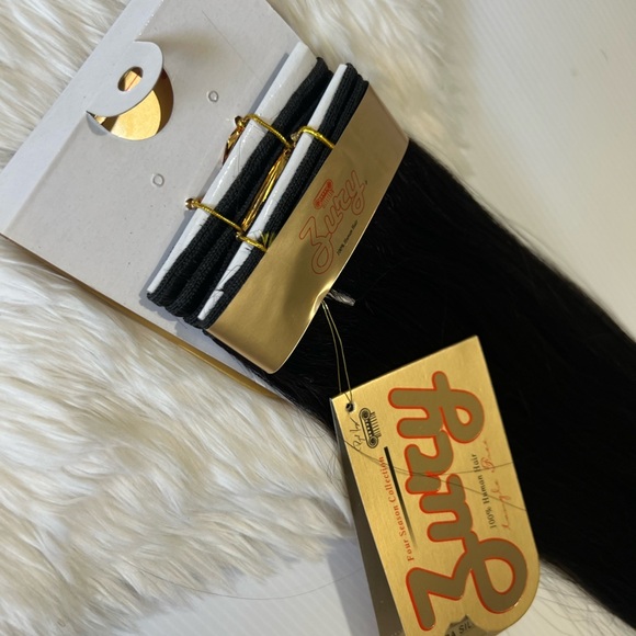 Ultra Silky 100% Human hair 1# Black Straight  Hair Extensions wefts - Picture 6 of 7